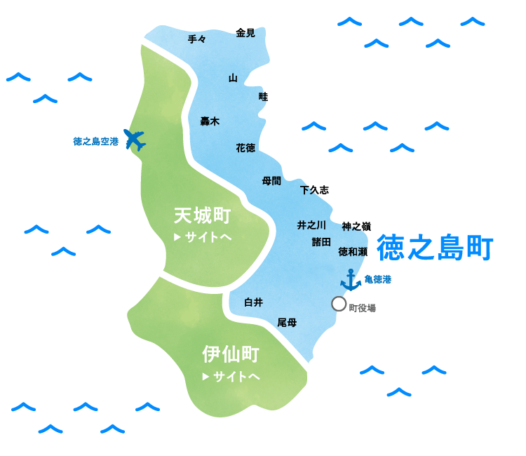 徳之島町マップ